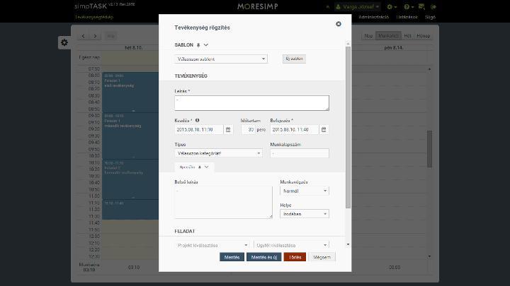 Logging tasks within minutes